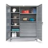 56-246-7/5DB, 60" Wide Drawer Cabinet With 7 Drawers