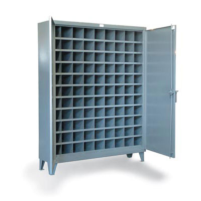 56-1610-99OP, Metal Bin Storage Cabinet with 99 Compartments