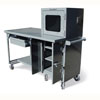 CC-15408, Mobile Industrial Computer Cabinet with Welded Shelf