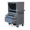 DC-15314, Mobile Job Site Box with Slide Out Tray and Lift Up Lid