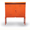 Outdoor Storage Cabinet with Angle Frame Base
