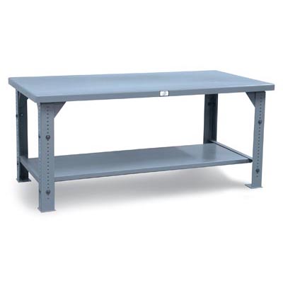 Adjustable Height Shop Table, 10,000 lbs. Capacity