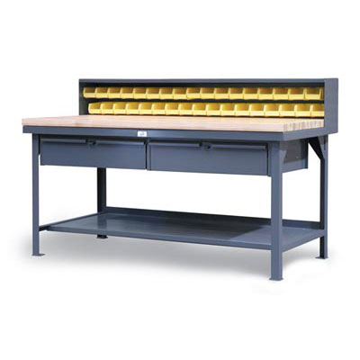 T6036-28B-2DB-MT, All-Purpose Shop Table, 60' Wide