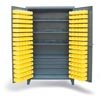 46-BSC-301-4DB-3SOS-20VD, Full-Width Drawer Cabinet With Bins And Dividers