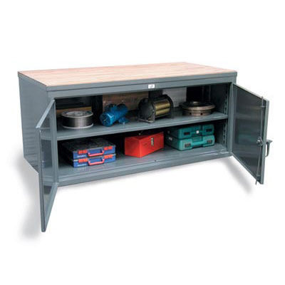 Workbench With Maple Top, 96"W