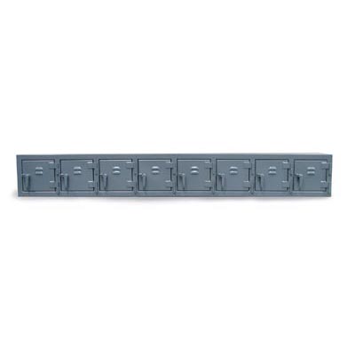 81.4-8D-180, Industrial Wall Locker with 8 Compartments