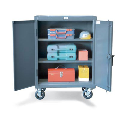 33-202CA, Counter Height Cabinet with Casters, 36"W x 20"D x 36"H