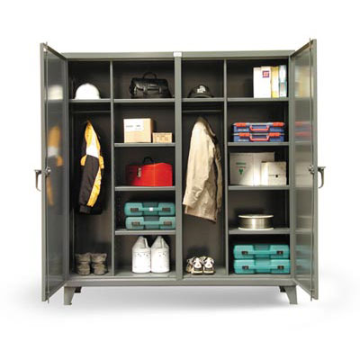66-DSW-2410, Double Shift Uniform / Combination Cabinet