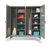 Double Shift Janitrorial Cabinet