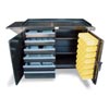 4-TC-VS-242-6/5DB-28B-VD, Maintenance Tool Cart With Drawers And Bins