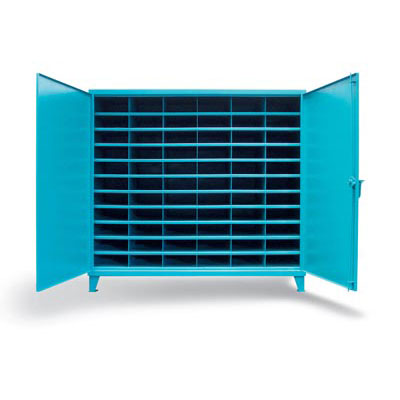 6.55.6-3610-66OP, Wide Industrial Bin Cabinet with 66 Openings