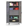 36-243-3DB, Industrial 36' Wide Cabinet with 3 Drawers