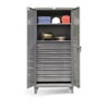 36-242-7DB, Industrial 36' Wide Cabinet with 7 Drawers