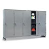 Multi-Shift Cabinet with 20 Shelves 98"W