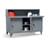 Industrial Workbench With 3 Compartments