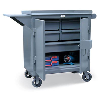 3-TC-240-4/5-1DB-LG-VS, Mobile Maintenance Tool Cart With Lock Guard