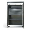 RU-15529, Roll-Up Door Cabinet with Drawers