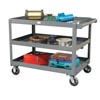 Service Cart With 2 or 3 Shelves, 36" Wide