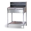 34-SD-AF-TD-280-SS, Stainless Steel Industrial Shop Desk