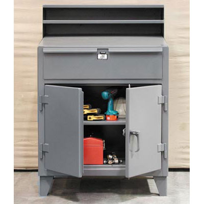 34-SD-TD-281, Industrial Shop Desk with Drawer