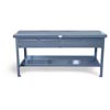 T4830-2DB, Industrial Shop Table with 2 Drawers