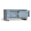 DC-15414, Two Drawer Shelving Unit with Lock Bar
