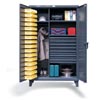 46-WBD-243-7DBLD, Industrial Uniform / Wardrobe Cabinet Bin Storage And 7 Drawers
