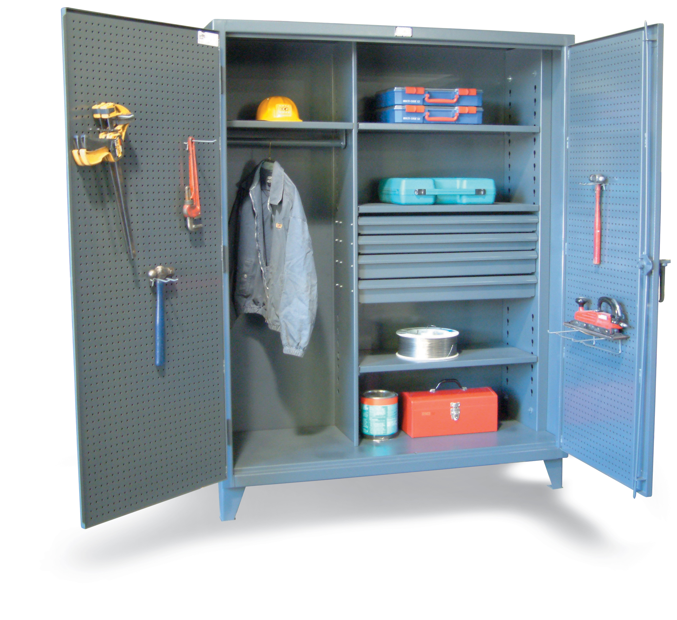 Half Width Shelf for 60w x 24d All-Welded Combination Storage Cabinets
